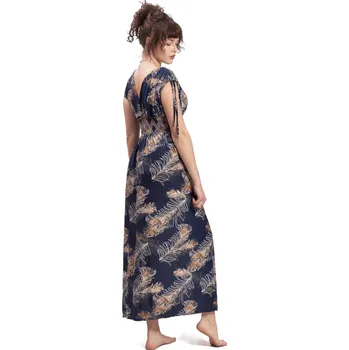 Dámské šaty Dámské šaty dlouhé KAY PEACOCK tmavě modré I.