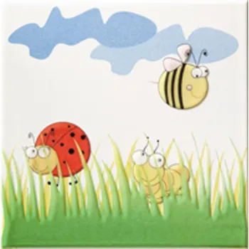 Obklad TUBADZIN PASTEL INZERTO ROBACZKI 1 20X20