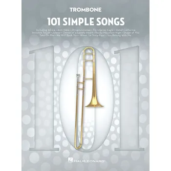 Hal Leonard 101 Simple Songs for Trombone Noty
