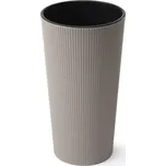 Lamela LAMELA, květináč LILIA JUMPER, průměr 300 mm, výška 570 mm, taupe