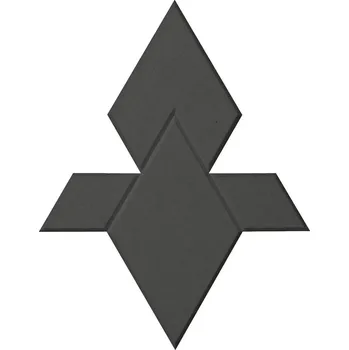 Mega Acoustic FACLON-PET 10 Pieces Dark Gray Absorpční penový panel