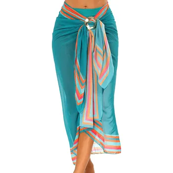 Dámské plavky Pareo k plavkám č.13 zelená - Self