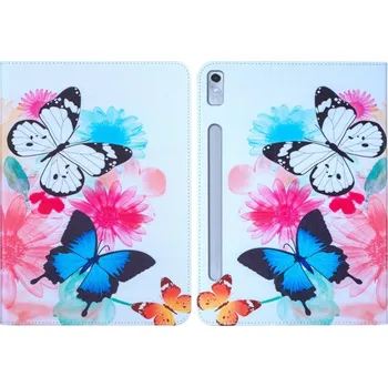 Pouzdro na tablet VSECHNONAMOBIL 104476 ART Zaklápěcí pouzdro pro Lenovo Tab P11 Pro Gen 2 BUTTERFLIES