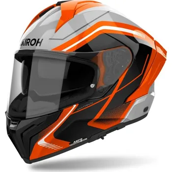 Helma na motorku Přilba MATRYX Wide, AIROH (oranžová lesklá) 2026 XS