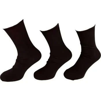 Pánské ponožky Fashion Pánské bavlněné ponožky 5 párů hnědé Barva: Hnědá, Velikost: 43-47