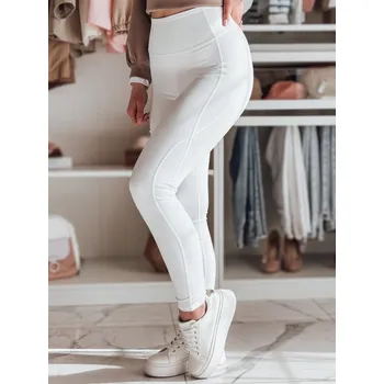 Dámské legíny Dámské legíny sportovní FITTATO UY2603 Barva: Bílá, Velikost: S