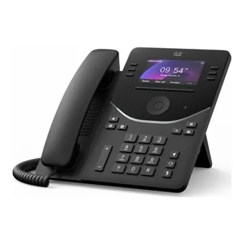 Stolní telefon Cisco Desk Phone 9851 - Telefon VoIP - s Trusted Platform Module (TPM) 2.0 s identifikací volajícího/čekajícím hovorem - SIP, SDP, RTCP, RTP, SRTP - 46 řádků - uhlíková čerň
