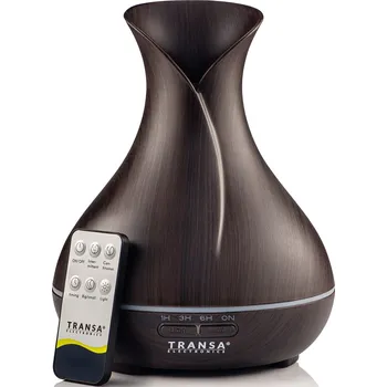Aroma difuzér Difuzér aromaterapie dálkové ovládání LED časovač AromaDark Transa 300 ml