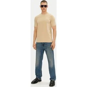 Pánské tričko KARL LAGERFELD T-Shirt 755750 552221 Béžová Regular Fit S
