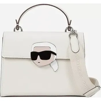 Kabelka Kabelka Karl Lagerfeld IKON bílá barva, A2W30105 00X, vel. ONE SIZE