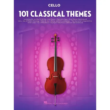 Hal Leonard 101 Classical Themes for Cello Noty