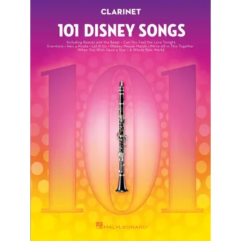 Hal Leonard 101 Disney Song for Clarinet Noty