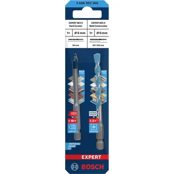 Dílna Bosch Professional EXPERT Sada vrtáků HEX-9, ø 6 mm&nbsp;2608902366