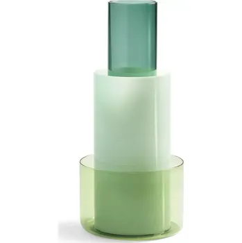 Váza Dekorativní váza &k amsterdam amphi milky L VA001.5 zelená 76X