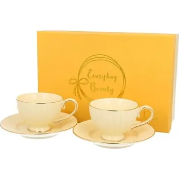 Šálek Duo Nina porcelán 120 ml 2 ks