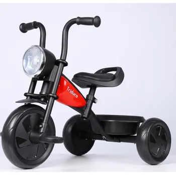 Dětské vozidlo QPlay - Dětská tříkolka TRIDURO černá/červená