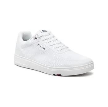 Dámská obuv Tommy Hilfiger Sneakersy Modern Cup Knit Rwb FM0FM04942 Bílá 44