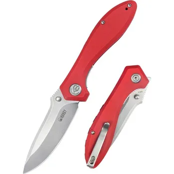 kapesní nůž Kubey KU314J Ruckus Red kapesní nůž 8,4 cm, červená, G10, spona