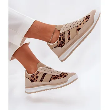 Dámské tenisky Dámské Sportovní Boty Tenisky Galabis Barva: Hnědá, Velikost: 37