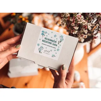 Vánoční ozdoba ePiPí Velikonoční kreativní sada - Pomněnky