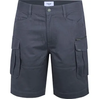 Pánské kalhoty Firetrap BTK pánské šortky Charcoal S