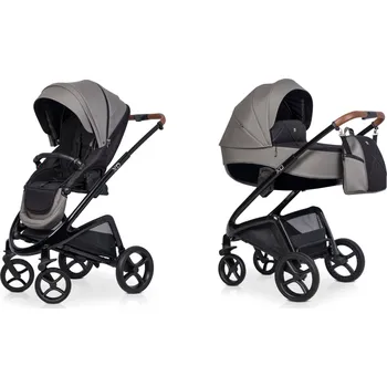 Kočárek Kočárek Riko XD Black Line Anthracite