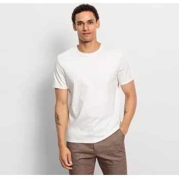 Pánská košile Olymp panské triko z čisté bavlny 560352 01 Bílá M