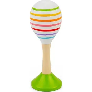 Hudební nástroj pro děti Bigjigs Toys Rumba koule junior sada 2 ks zelená