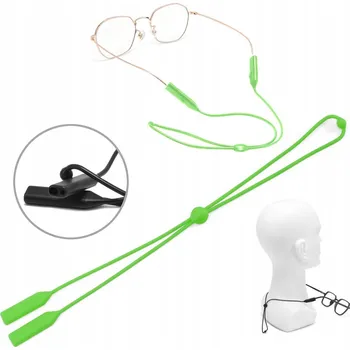 Příslušenství pro čtečku elektronické knihy Silikonový pásek Gumička na brýle šňůrka s regulací - Zelená