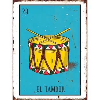 Plechová cedule Plechová cedule | Dekorační tabule, Vintage plakát - 14 , 14x20 cm