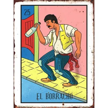 Plechová cedule Plechová cedule | Dekorační tabule, Vintage plakát - 12 , 30x40 cm