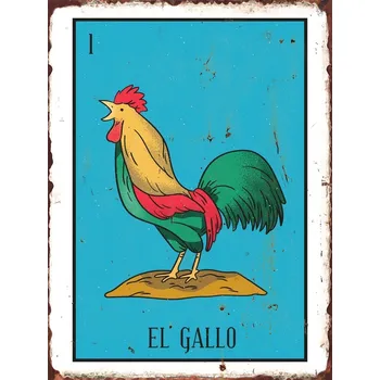 Plechová cedule Plechová cedule | Dekorační tabule, Vintage plakát - 19 , 14x20 cm