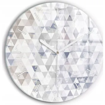 Hodiny Nástěnné hodiny Wallfluente bílé 30 cm