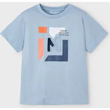 Pánské tričko Tričko chlapecké Mayoral letter 3030 - vel. 104,110,116,122,128,134 - 122