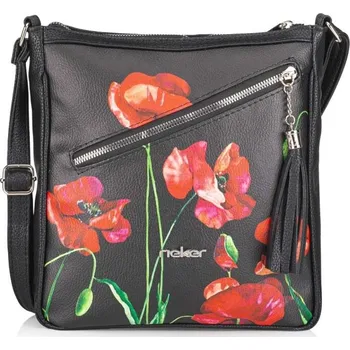 Kabelka Dámská kabelka RIEKER C0030-MAK4 černá W5 -UNI-