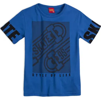 Chlapecké tričko KYLY SKATE STYLE modré Velikost: 152