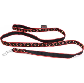 Vodítko pro psa ManMat vodítko ploché pro malá plemena Barva: Červená indiánská