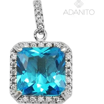 Přívěsek Stříbrný přívěsek s tyrkysovým kamenem