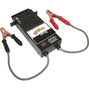 Nabíječka autobaterie Analogový tester autobaterií 6/12V YATO YT-8310