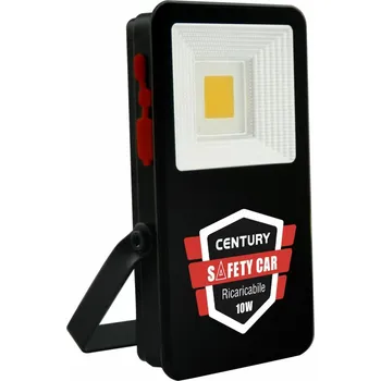 CENTURY REFLEKTOR LED SAFETY CAR 10W 4000K 600Lm 120d 92x25x150mm POWER BANK 5,4Ah IP44 IK05 CEN SFC-100040