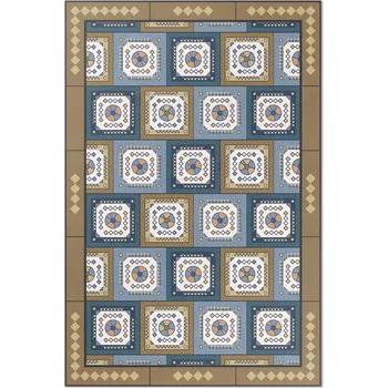 Koberec Koberec do Kuchyně Rozměr: 60x90 cm Geometrický vzor kostky v retro stylu