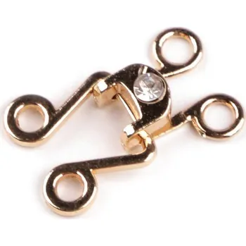 Ozdobné zapínání s kamínkem