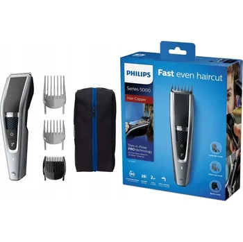 Zastřihovač vlasů a vousů Philips HC5630, nástavce, pouzdro, voděodolný