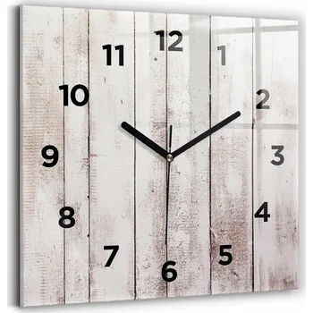 Hodiny Nástěnné hodiny Wallfluent bílé 30 cm