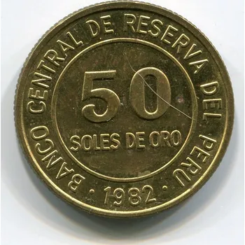 PERU. 50 soles 1982.
