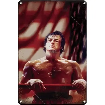 Plechová cedule Vintage box | Retro plechová cedule, Filmový plakát - 4 , 20x30 cm