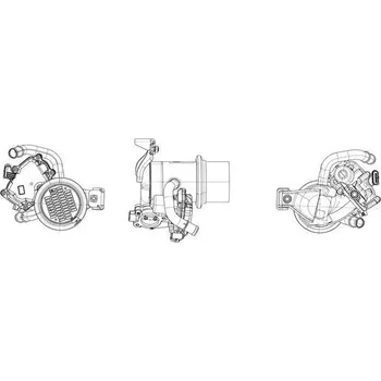 Palivový systém Chladič, recirkulace spalin MAHLE CE 54 000P