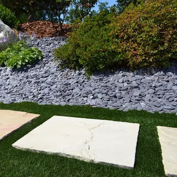 Zahradní dekorace Kameny.cz kamenný nášlap do zahrady Sandy-formát Vyberte si formát nášlapů: 40 x 60 cm