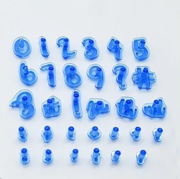 Vykrajovátko Razítka na dort s abecedou a čísly | zdobení dortů, vykrajovátka abeceda - Číslo