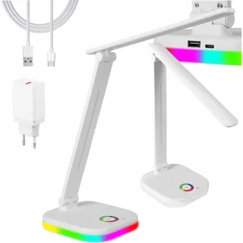 Lampička Stolní lampička Smartled Škola bílá, výkon až 7 W